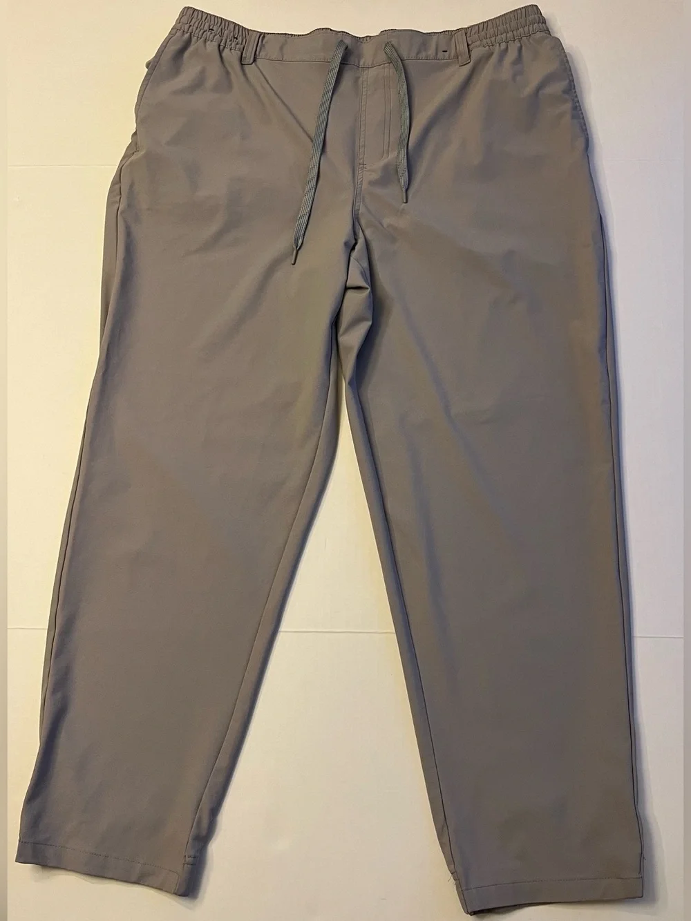 Birdie Bound Gray Performance Golf Pull On Elastic Waist Jogger Pants 2XL
